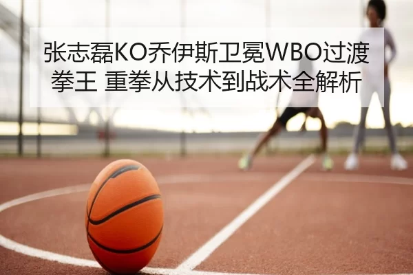 张志磊KO乔伊斯卫冕WBO过渡拳王 重拳从技术到战术全解析